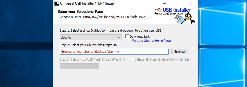 universal usb installer for windows